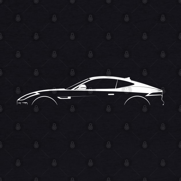 Jaguar F-Type Silhouette by Car-Silhouettes